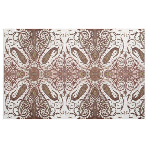 Vintage Cashmere Pattern Fabric