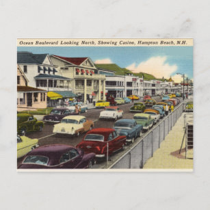 Vintage Casino in Hampton Beach, New Hampshire Postcard