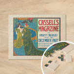 Vintage Cassell's Magazine December 1896 Jigsaw Puzzle<br><div class="desc">Cassell’s Magazine; December (1896) | Artwork by Louis Rhead (American,  1857-1926)

Vintage 19th century magazine cover art.

Use the design tools to add custom text or personalize the image.</div>