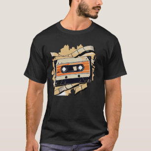Vintage Cassette Synthesizer Acid Analogue Party R T-Shirt
