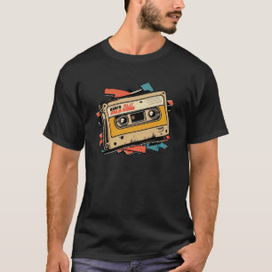 Vintage Cassette Synthesizer Acid Analogue Party R T-Shirt