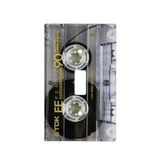 Vintage Cassette Tape Light Switch Cover