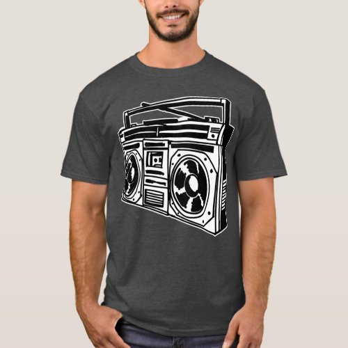 Vintage Cassette Tape Pencil 70s 80s 90s Music  T_Shirt