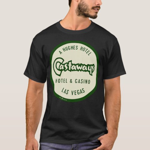 Vintage Castaways Hotel and Casino Las Vegas T_Shirt