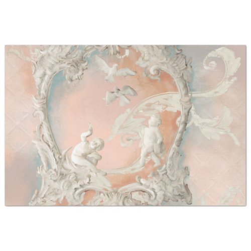 Vintage Castle Baroque Rococo Schloss Augustusburg Tissue Paper