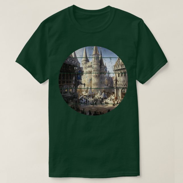 Vintage Castle T-Shirt (Design Front)