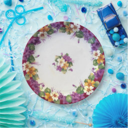 Vintage Casual China Pattern Paper Dinner Plate | Zazzle
