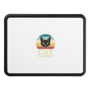 Vintage Cat Daddy Black Cat Retro Sunset Shirt Des Hitch Cover