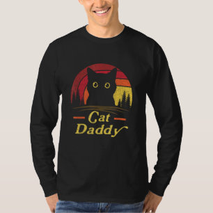 Vintage Cat Daddy   Cat Daddy Father s Day Mens T-Shirt