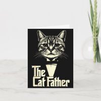 Vintage cat father dad life cat dad happy father's
