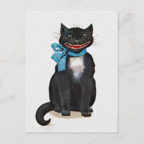 Vintage Cat Postcard
