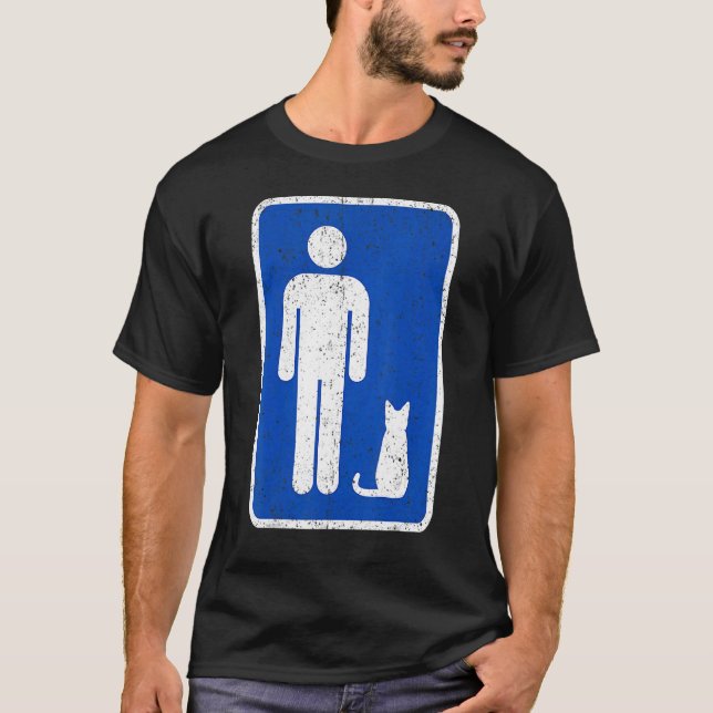 Vintage Cat Room M T-Shirt (Front)
