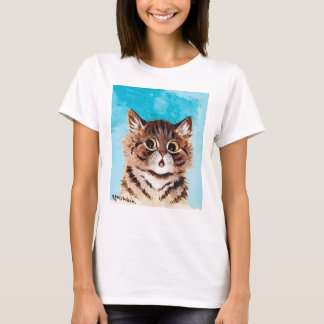 Vintage Cat Show Postcard Louis Wain Illustration  T-Shirt