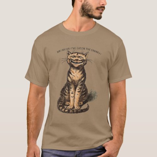 Vintage Cat T_Shirt