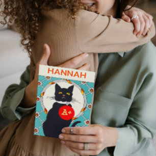 Vintage cat Teacher Grade award