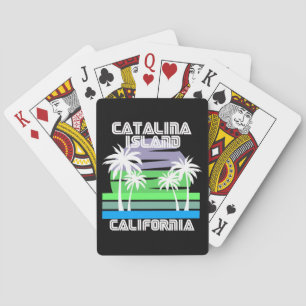 Vintage Catalina Island California Poker Cards