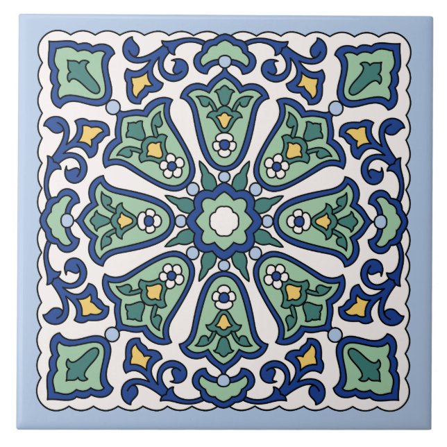 Vintage Catalina Island Tile (Front)