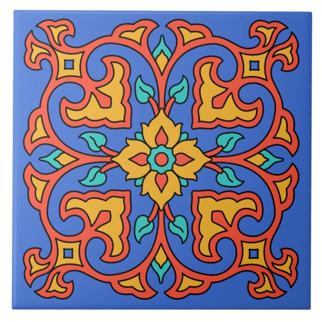 Vintage Catalina Island Tile (Front)