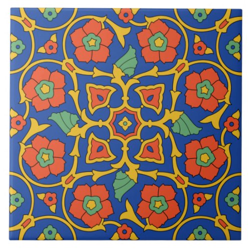 Vintage Catalina Island Tile Design