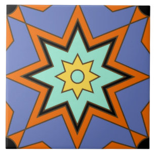 Vintage Catalina Island Tile Design