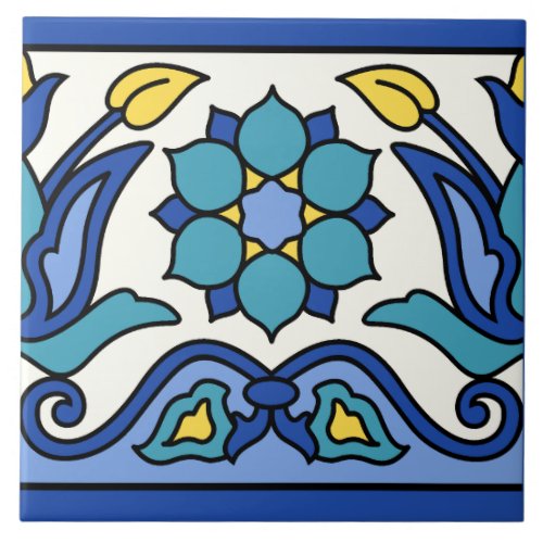 Vintage Catalina Island Tile Design