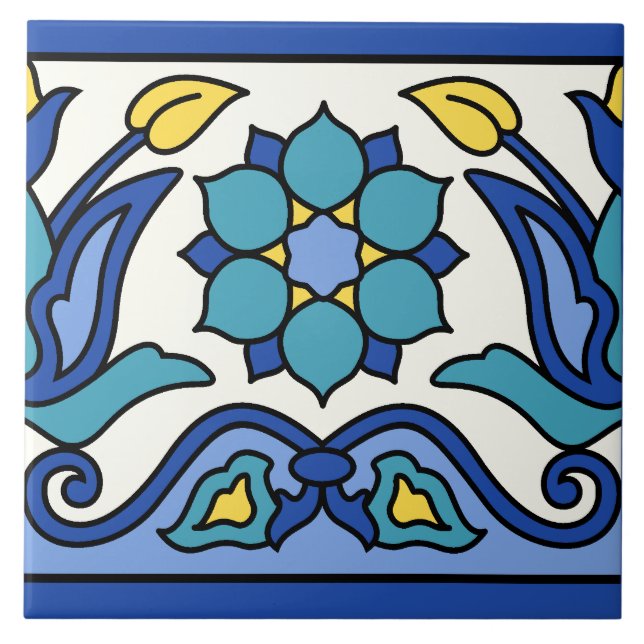 Vintage Catalina Island Tile Design (Front)