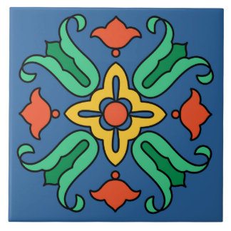 Vintage Catalina Island Tile Design