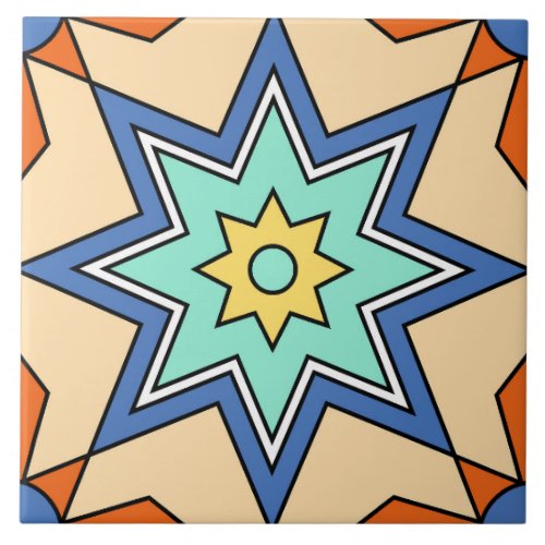 Vintage Catalina Island Tile Design