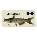 Vintage Catfish Fishing, Marine Life River Fish iPhone 16 Case