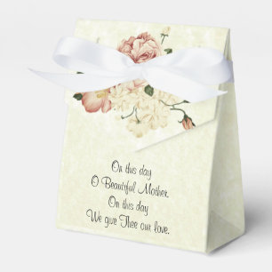 Vintage Catholic Religious Blessed Virgin Mary Favor Boxes