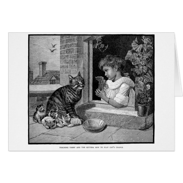 Vintage - Cat's Cradle Game, Cards (Front Horizontal)