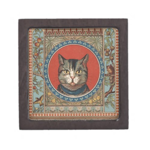 Vintage Cats Life for Kitty Cat Classic Keepsake Box