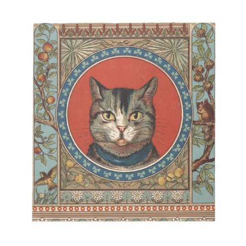 Vintage Cats Life for Kitty Cat Classic Notepad