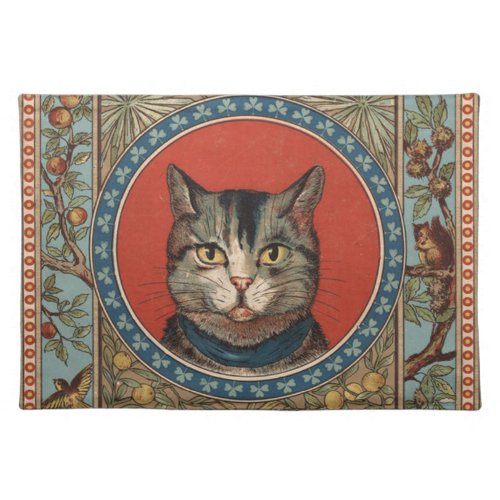 Vintage Cats Life for Kitty Cat Classic Placemat
