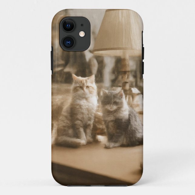 Vintage Cats Mobile Case (Back)