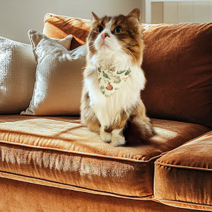 Vintage Cats Pet Bandana Collar