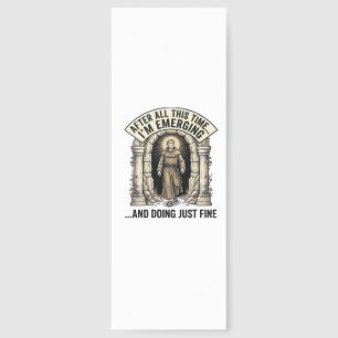 Vintage Cave Humor Engraving Graphic Shirt Design_ Bookmarks