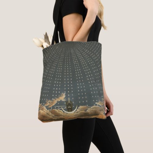 Vintage Celestial Astronomy Queen of the Night Tote Bag