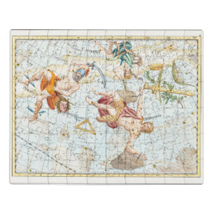 Vintage Celestial Atlas Constellations Jigsaw Puzzle