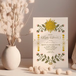 Vintage Celestial Botanical Baby Shower Invitation<br><div class="desc">Celebrate the upcoming bundle of joy with our Vintage Celestial Botanical Baby Shower Invitation. The celestial whimsy, intertwined with botanical elements, creates an invitation that radiates charm and elegance. Vintage hues set the tone for a timeless celebration, inviting friends and family to a baby shower that is both enchanting and...</div>