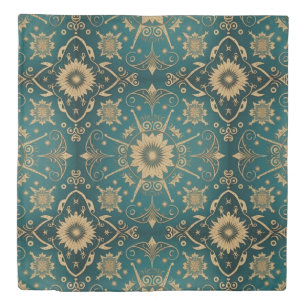 Vintage Celestial Duvet Cover