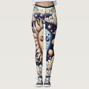 Sun moon leggings new arrivals