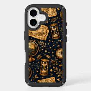 Vintage Celestial Map & Astronomy Pattern iPhone 16 Case