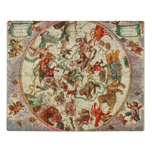 Vintage Celestial Map Jigsaw Puzzle