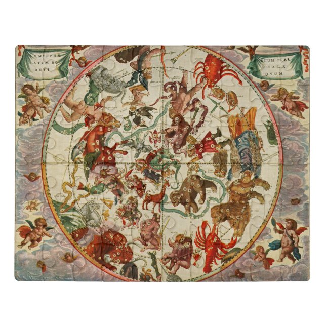 Vintage Celestial Map  Jigsaw Puzzle (Puzzle Horizontal)
