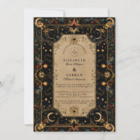Vintage Celestial Renaissance Wedding