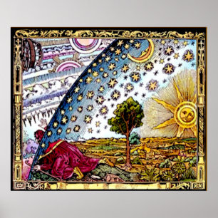Vintage Celestial: The Flammarion Engraving Poster