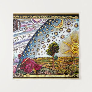 Vintage Celestial: The Flammarion Engraving Tapestry