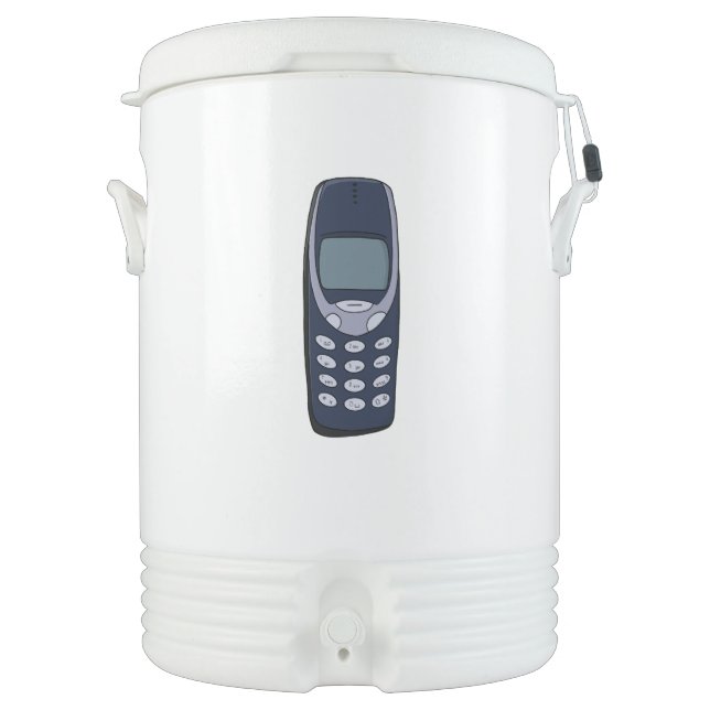 Vintage Cell Phone Beverage Cooler (Front)