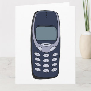 Vintage Cell Phone Card